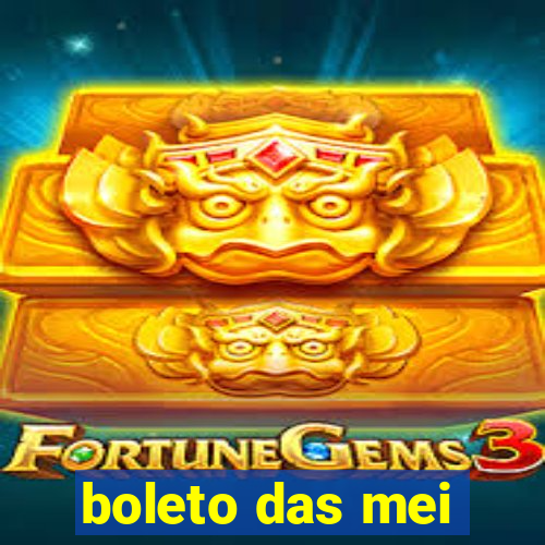 boleto das mei